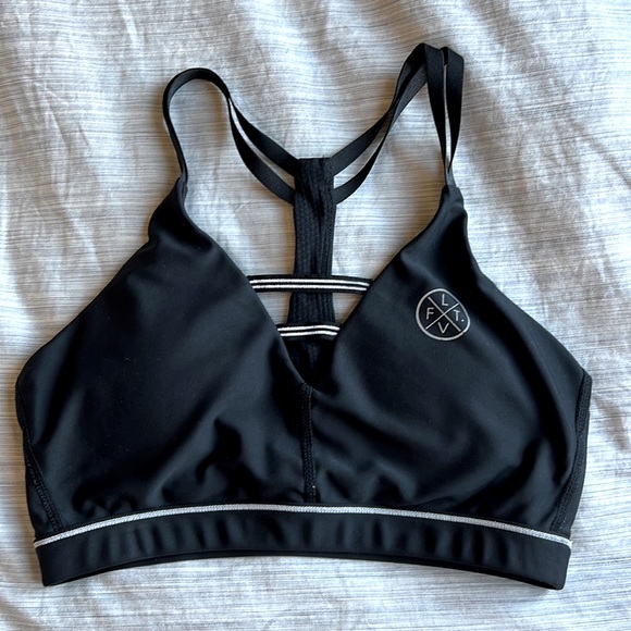 Live Fit Strappy Sports Bra - Picture 1 of 5